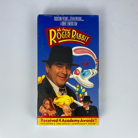 Pre-owned Touchstone Home Entertainment 1988 Who Framed Roger Rabbit? VHS - Picture 2 of 5